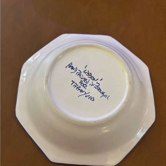 Tiffany & Co."Lisbon" Floral Rim Soup Bowl - Picture 3 of 5